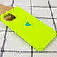 Уцінка Чохол Silicone Case (AA) для Apple iPhone 12 Pro Max (6.7") Естетичний дефект / Салатовий / Neon green, фото 2