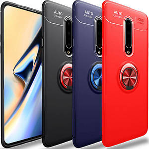 TPU чехол Deen ColorRing під магнітний тримач (opp) для OnePlus 8