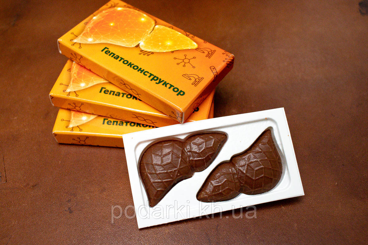 Шоколадна фігура під замовлення в брендованій коробці