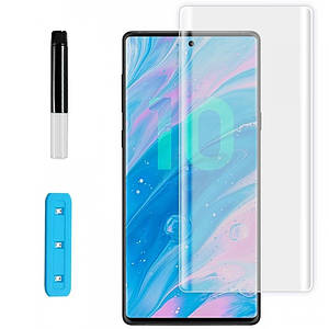 Захисне 3D скло Nano Optics з УФ лампою для Samsung Galaxy Note 10 Plus