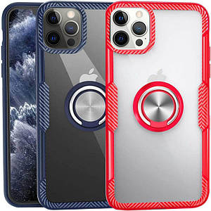 TPU+PC чохол Deen CrystalRing for Magnet (opp) для Apple iPhone 13 Pro Max (6.7")
