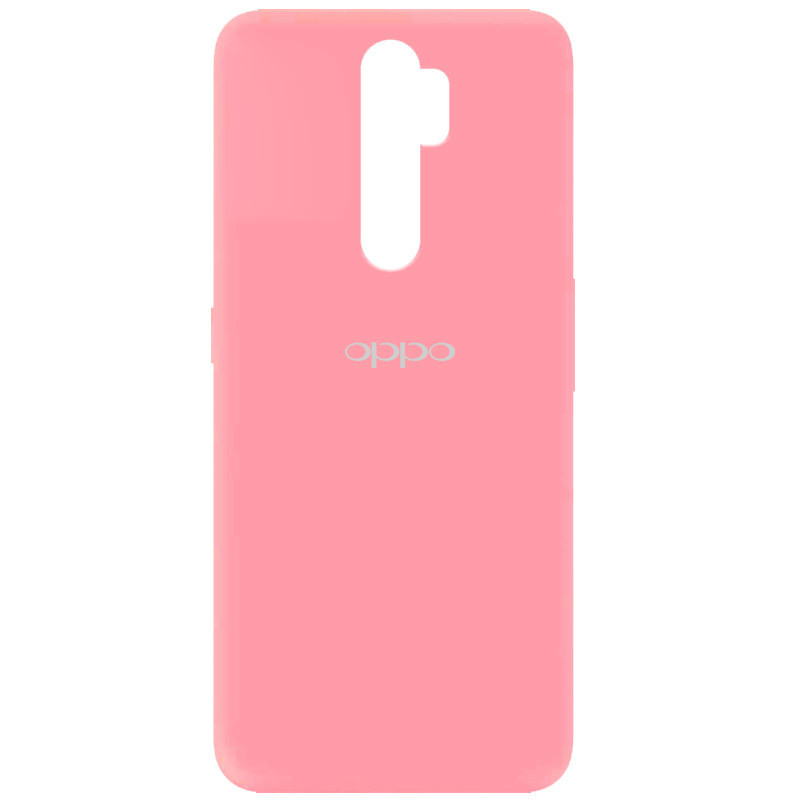 Чохол Silicone Cover My Color Full Protective (A) для Oppo A5 (2020) / Oppo A9 (2020) Рожевий / Pink, фото 1