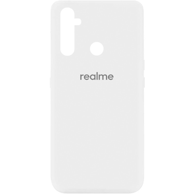 Чохол Silicone Cover My Color Full Protective (A) для Realme C3 / 5i Білий / White, фото 1