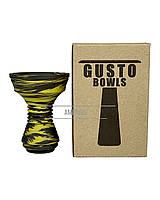 Чаша для кальяна Gusto bowls Killa Bowl желтая