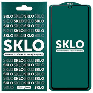 Захисне скло SKLO 5D (full glue) для Samsung Galaxy A52 4G / A52 5G