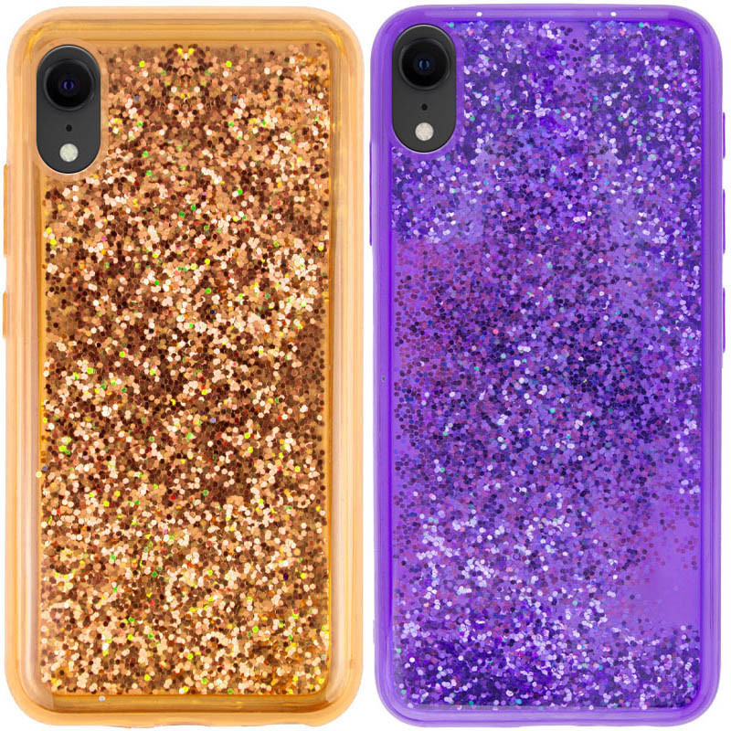 TPU+PC чохол Sparkle (glitter) для Apple iPhone XR (6.1")