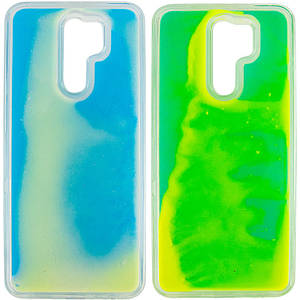 Неоновий чохол Neon Sand glow in the dark для Xiaomi Redmi 9