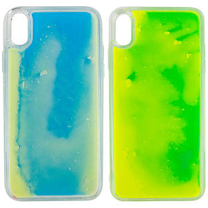 Неоновий чохол Neon Sand glow in the dark для Apple iPhone XR (6.1")