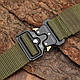 Посилений Ремінь з Швидкознімною Пряжкою Cobra Belt 140х4см Cobra Belt Оливковий Для Активного Відпочинку, фото 8