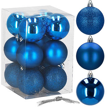 Набір ялинкових куль Springos d=6 см 12 шт CA0004 .