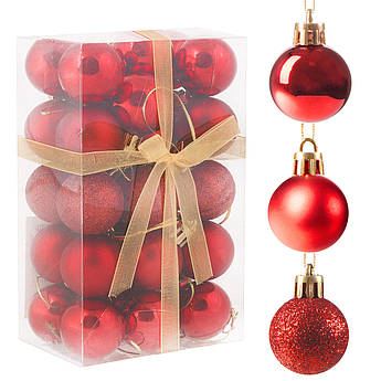 Набір ялинкових куль Springos d=3 см 30 шт CA0011 .