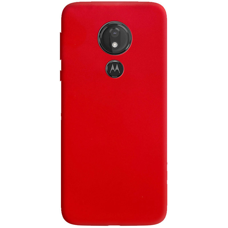 Силіконовий чохол Candy для Motorola Moto G7 Play Червоний, фото 1