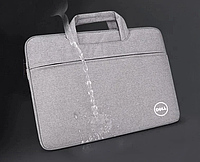 Сумка Dell Делл для ноутбука 15,6" или документов А4 , цвет: серый ( код: N007S1 )