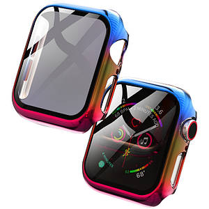 PC+Glass чохол Rainbow для Apple Watch 42mm