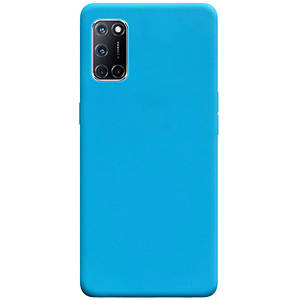 Силіконовий чохол Candy для Oppo A52 / A72 / A92 Блакитний