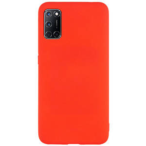 Силіконовий чохол Candy для Oppo A52 / A72 / A92 Червоний
