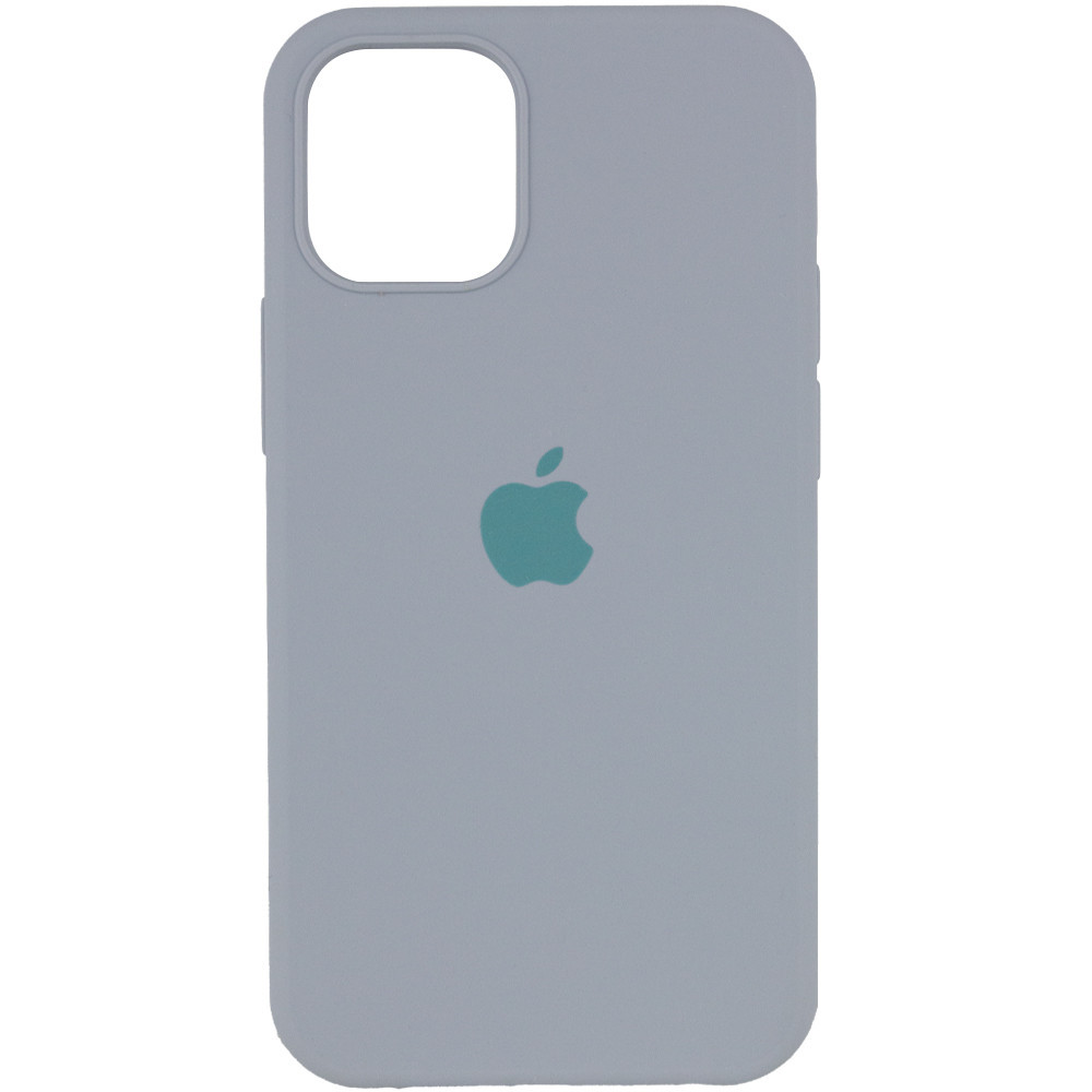 Чохол Silicone Case Full Protective (AA) для Apple iPhone mini 12 (5.4") Сірий / Blue Mist, фото 1