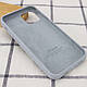 Чохол Silicone Case Full Protective (AA) для Apple iPhone mini 12 (5.4") Сірий / Blue Mist, фото 3