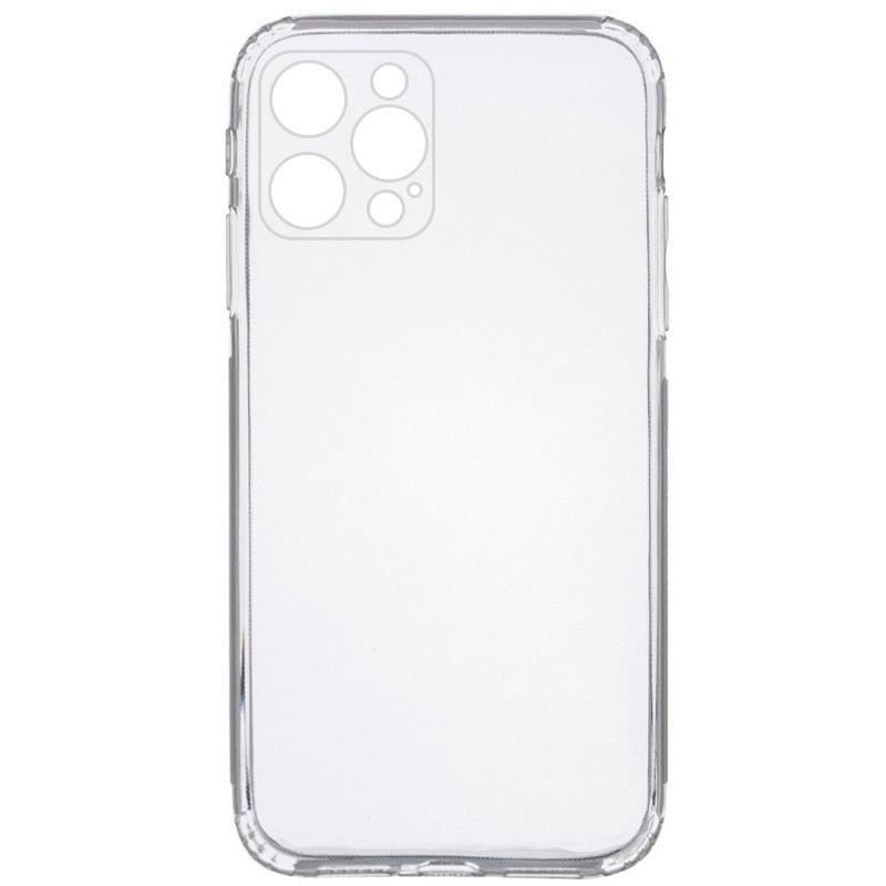 TPU чехол GETMAN Clear 1,0 mm для Apple iPhone 12 Pro Max (6.7")