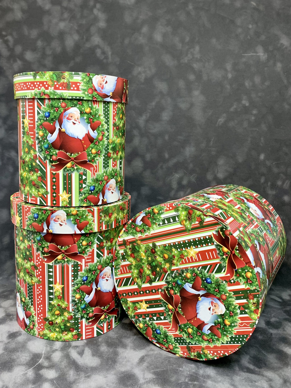 Коробка середня висока з кришкою (крафт бум)