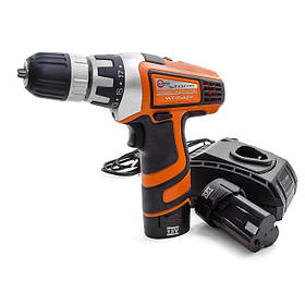 Дриль-шуруповерт акумуляторна Li-Ion 12В INTERTOOL WT-0322 mst mst