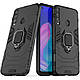 Ударостійкий чохол Transformer Ring for Magnet для Huawei P40 Lite E / Y7p (2020) TPU+PC, Кільце-тримач, Чорний / Soul Black, фото 2