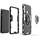 Ударостійкий чохол Transformer Ring for Magnet для Huawei P40 Lite E / Y7p (2020) TPU+PC, Кільце-тримач, Чорний / Soul Black, фото 3