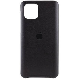 Шкіряний чохол AHIMSA PU Leather Case Logo (A) для Apple iPhone Pro 12 / 12 (6.1") Штучна шкіра, Чорний