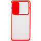 Чохол Camshield mate TPU зі шторкою для камери для Oppo A52 / A72 / A92 Червоний, фото 3