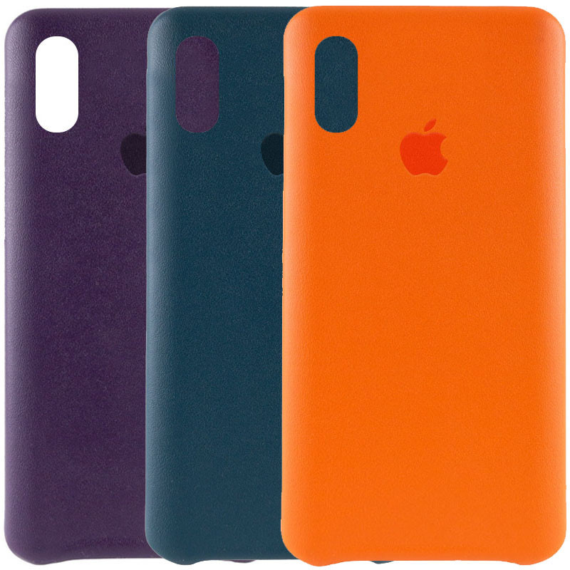Уцінка Шкіряний чохол AHIMSA PU Leather Case Logo (A) для Apple iPhone XR (6.1")