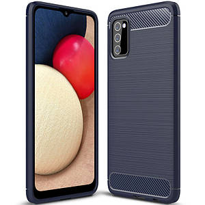 TPU чехол Slim Series для Samsung Galaxy A03s Синій