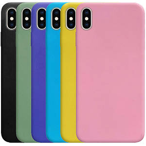 Силіконовий чохол Candy для Apple iPhone X / XS (5.8")