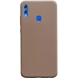 Силіконовий чохол Candy для Huawei Honor 8X Коричневий
