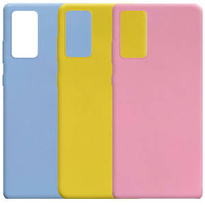 Силіконовий чохол Candy для Samsung Galaxy Note 20