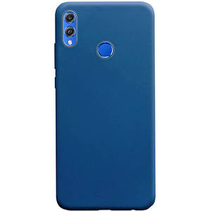 Силіконовий чохол Candy для Huawei Honor 8X Синій