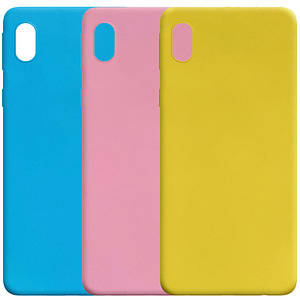 Силіконовий чохол Candy для Samsung Galaxy M01 Core / Core A01