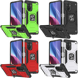 Ударостійкий чохол Union Ring for Magnet для Xiaomi Redmi Note Pro 10 / 10 Pro Max