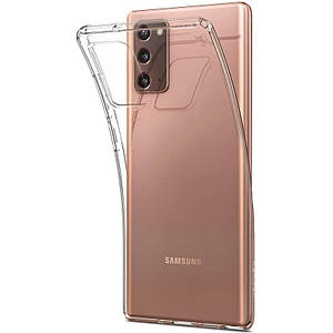 TPU чехол Epic Transparent 1,0 mm для Samsung Galaxy Note 20