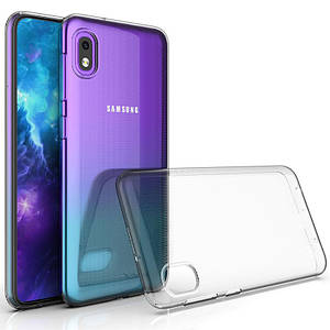 Уцінка TPU чехол Epic Transparent 1,0 mm для Samsung Galaxy M01 Core / Core A01