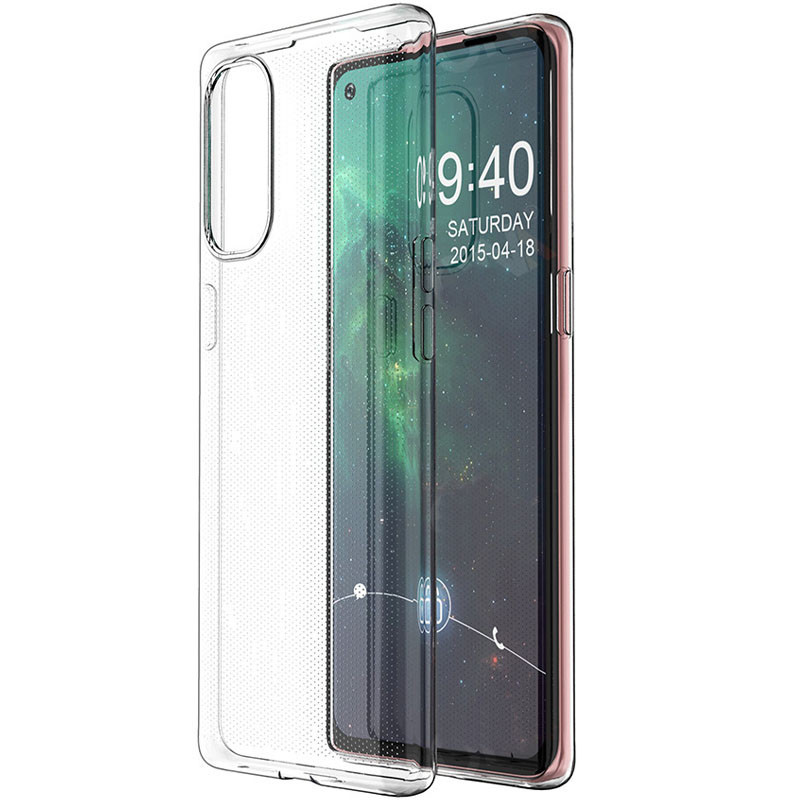 TPU чехол Epic Transparent 1,0 mm для Oppo Reno 4, фото 1
