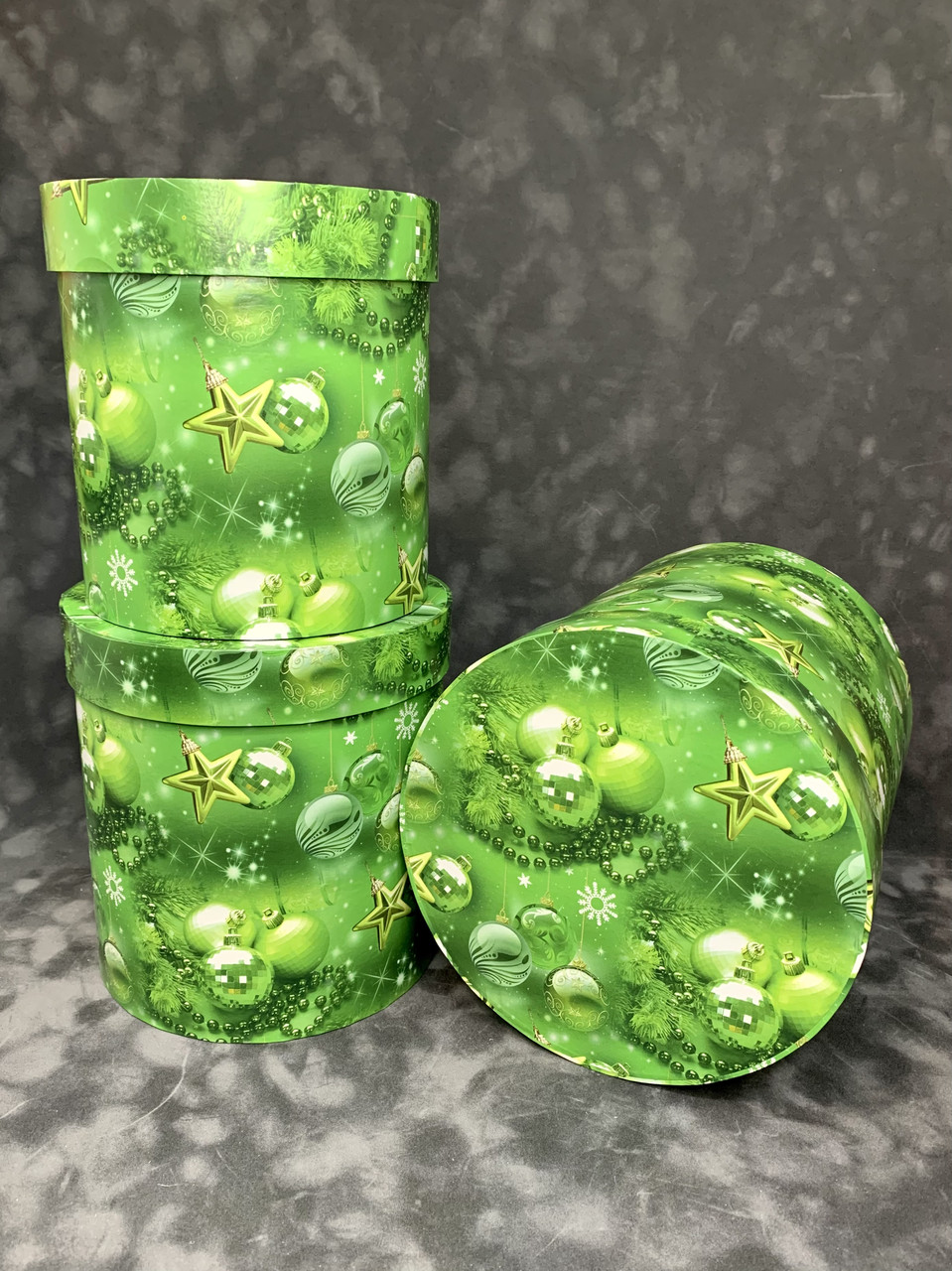 Коробка середня висока з кришкою (крафт бум)