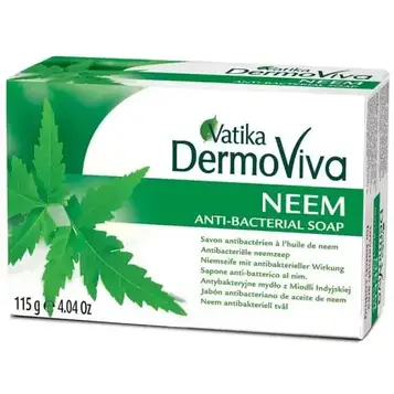 Vatika DermoViva Olive nourishing soap (115Gm). Dabur. Оливкова живильне мило Ватіка ДермоВіва. 115Грм. сухої і чутливої шкіри