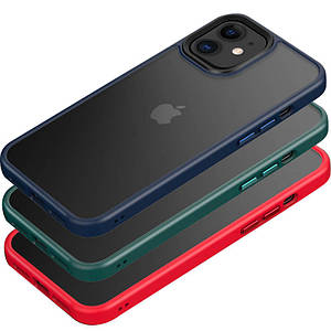 TPU+PC чохол Metal Buttons для Apple iPhone 11 (6.1")