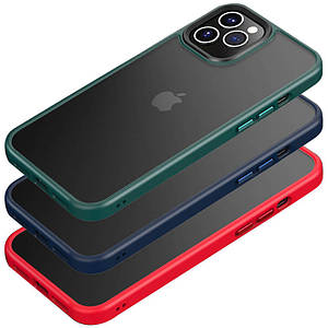 TPU+PC чохол Metal Buttons для Apple iPhone 11 Pro (5.8")