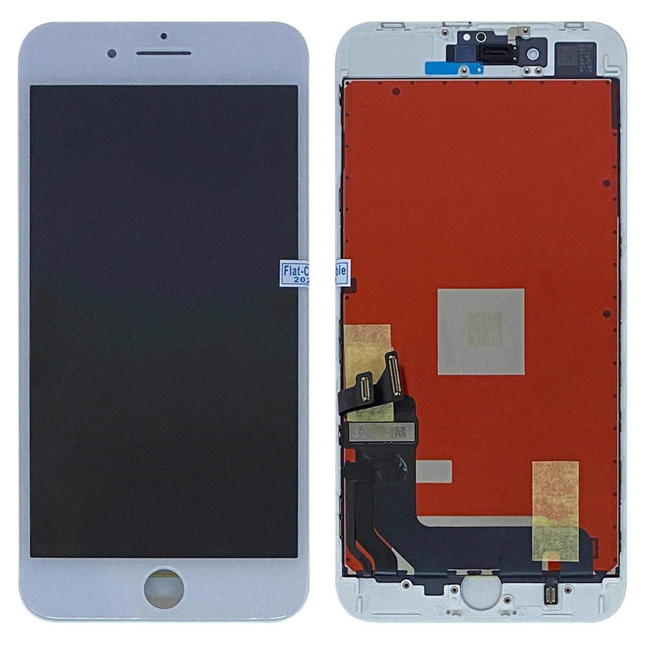 Дисплей (модуль) iPhone 8 Plus (A1864/A1897/A1898) Білий Оригінал замінений шлейф, фото 1