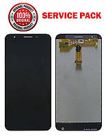 Дисплейний модуль (екран) для Samsung A260 Core A2 чорний Оригінал 100% SERVICE PACK GH96-19026 / GH97-22242A