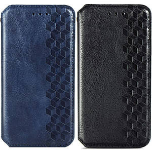 Шкіряний чохол книжка GETMAN Cubic (PU) для ZTE Blade A5 (2020)