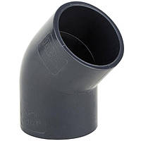 Коліно ПВХ 50 мм 45° Era