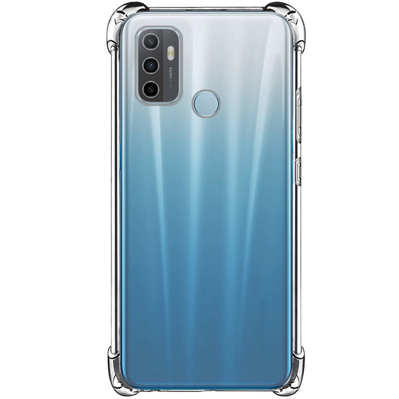 TPU чехол GETMAN Ease logo кути посилені для Oppo A53 / A32 / A33, фото 1