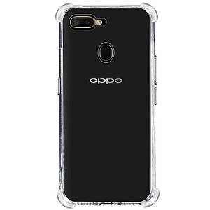 TPU чехол GETMAN Ease logo кути посилені для Oppo A5s / Oppo A12